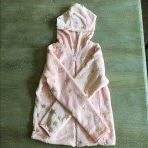 Wonder Nation pink jacket with gold stars